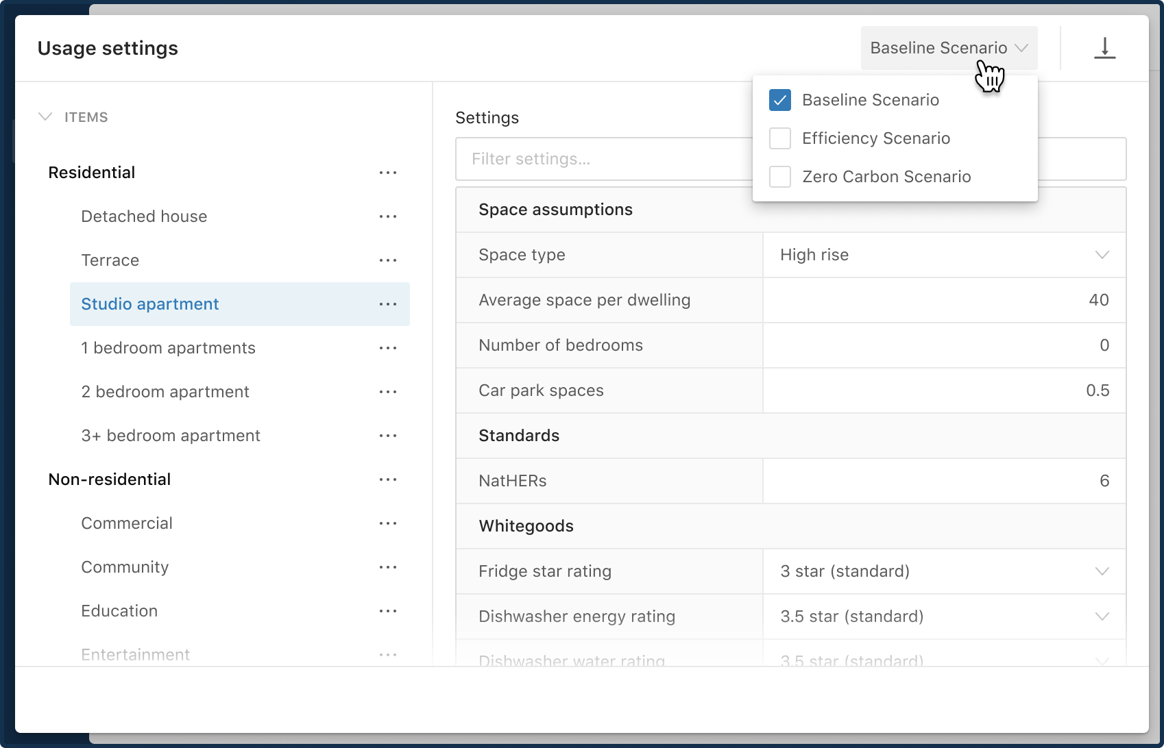 Screenshot of the Kinesis platform